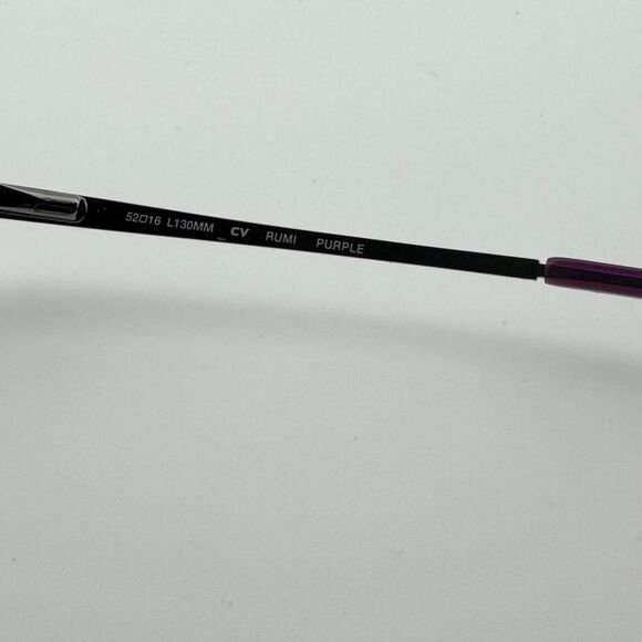 NEW BCBGMAXAZRIA RUMI Purple‎ EYEGLASSES FRAME 52-16-130mm B40mm H12728 main image 5
